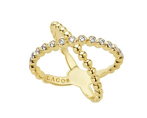 gold lagos ring