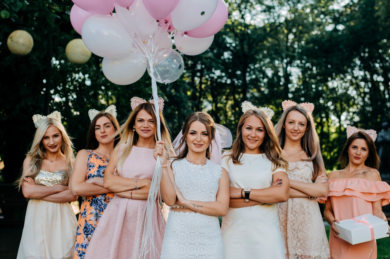 bridal party picture