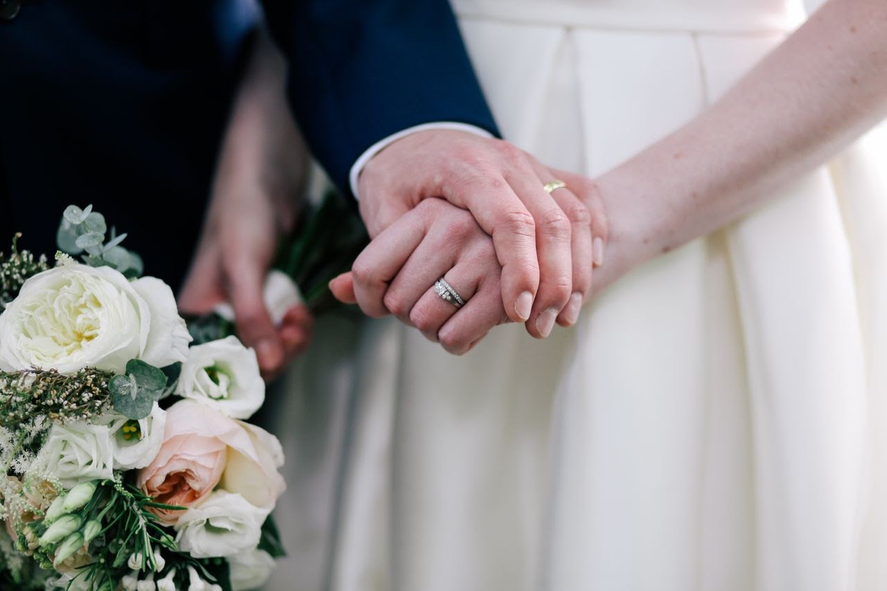 couple being married