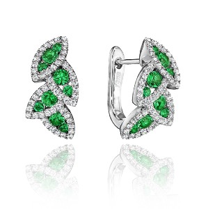 emerald earring