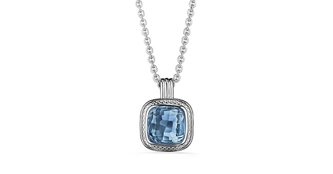 Sapphire Gemstone Pendant Necklace