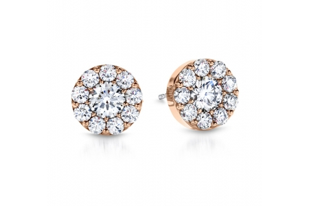 Dazzling Hearts on Fire stud earrings, available at Northeastern Fine Jewelry.