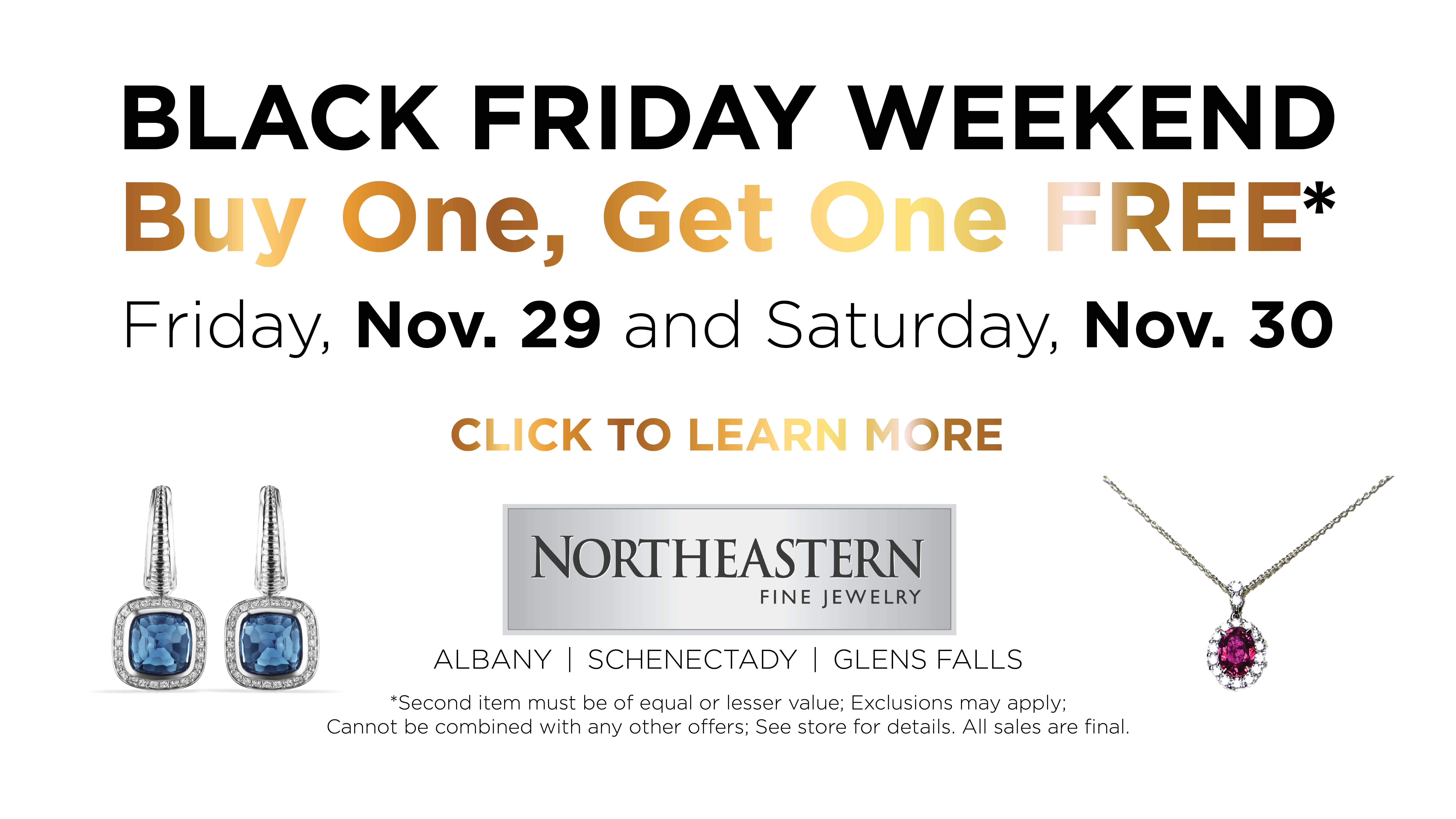 Black Friday 2024 Northeastern Fine Jewelry